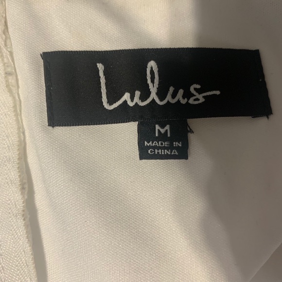 White Lace Eyelet Midi Dress - Lulus - Picture 8 of 9